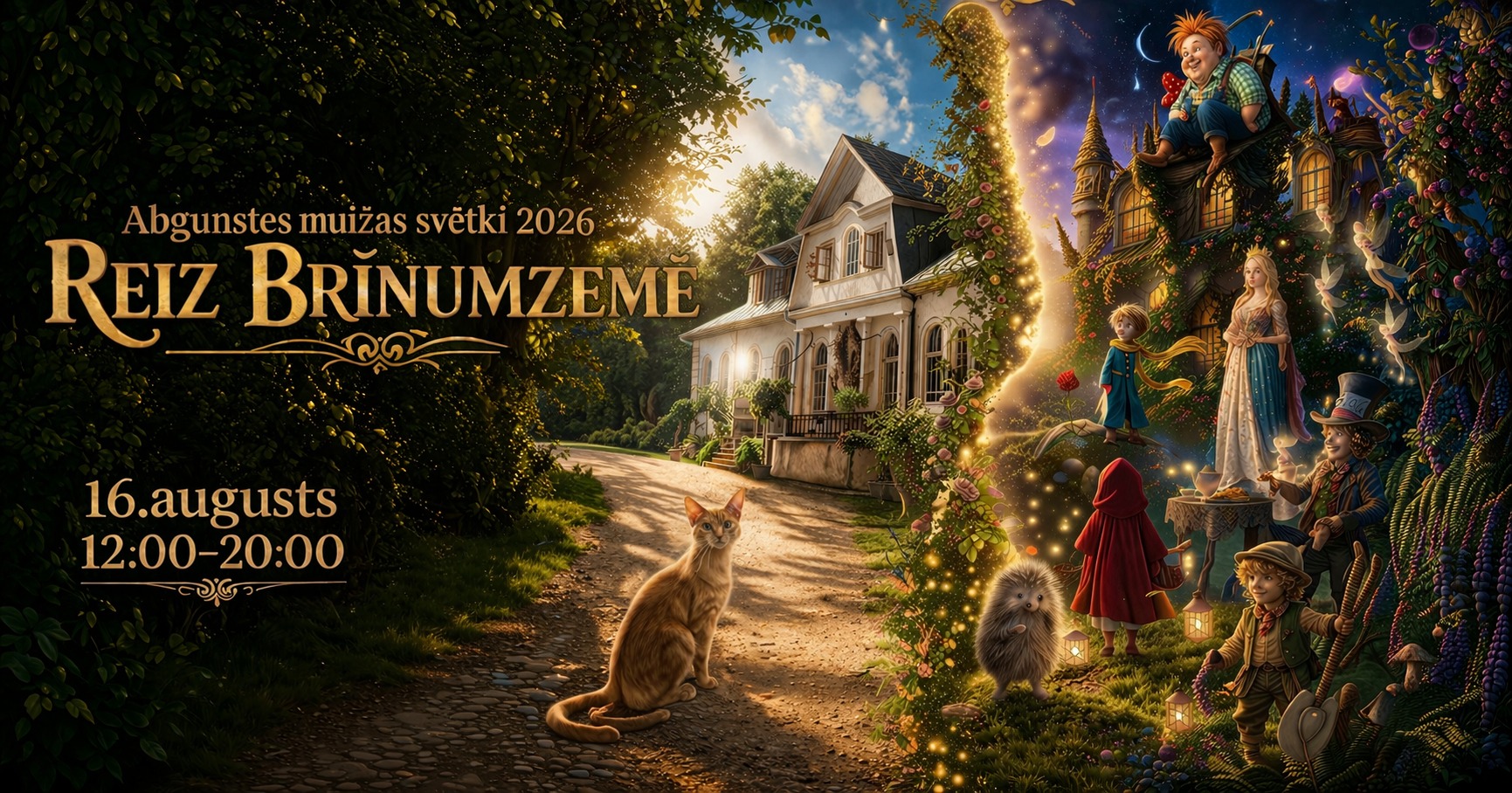 Abgunstes muižas svētki REIZ BRĪNUMZEMĒ